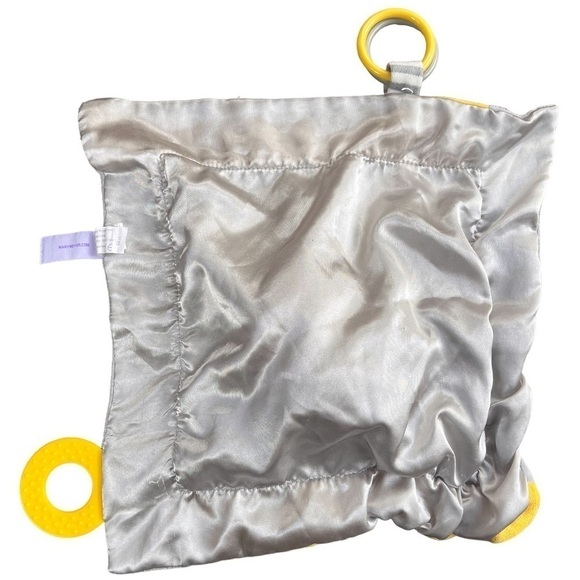 Mary Meyer Hedgehog Lovey Blanket Crinkle Teething Rings - Picture 6 of 9